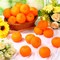 24PCS Artificial Oranges for Decoration, Realistic Faux Orange Fruits, 3-Inch Lifelike Foam Citrus Display for Fruit Bowls, Table Centerpieces, Home Kitchen Decor, Wedding Party & Photography Props
